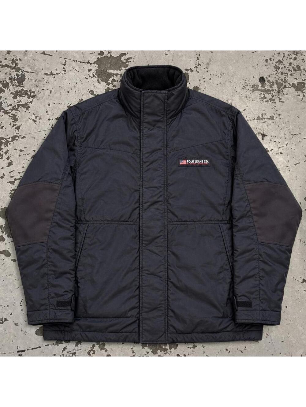 Polo Ralph Lauren Men's Black and Navy Jacket